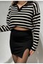 Slit Tight Mini Skirt