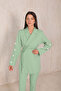 WATER GREEN Flower Patterned Set - 32-2089 - 3