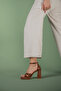 Eroso Tan Matte 11 cm Women's Classic Platform Heeled Shoes
