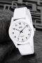 Unisex Wristwatch with Waterproof Silicone Band