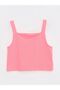 Lcw Kids Square Neck Basic Strap Girls' Crop Tank Top (S2)