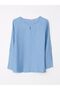 Lcw Grace Crew Neck Plain Long Sleeve Women's Blouse (S2) - 6