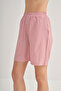 Women's Pocket Detail Striped Shorts Pajama Set - 6