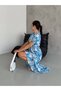 Double Breasted Sleeve and Gather Detailed Women's Dress - 3