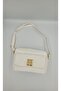 Women's New White Quality Quilted Shoulder Bag - 3