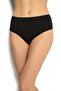 Ji̇ber 3-Pack Women's Black Modal High Waist Bikini-Slip-Panties / 624 - 2