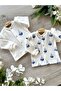 2-Piece Organic Cotton Baby Cardigan Set Sailing - 3