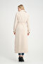 Full Length Cream Trench Coat - Summer, Unlined, Cream (137 Cm) 3800 - 3