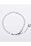 STEEL SILVER ITALIAN CRUSHED BRACELET - 2