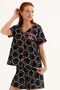 Smıley Stars Shorts Set Mother Daughter Pajamas Set.Sold Separately Prices Are Different - 5