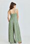 Çağla Patterned Strap Bohemian Jumpsuit - 4