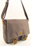 حقيبة كمبيوتر محمول من القماش البني المقاوم للماء لمدرسة العمل - 2