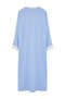 Lilac Color-Blocking Long Woven No Dress One-Piece Cap & Ferace & Abaya Tctss24Kf00009 - 8