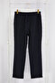 Lacivert Beli Lastikli Slim Fit Duble Paça Kumaş Pantolon TMNAW21PL0107 - 9