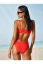 Normal Waist Bikini Bottom Striped - 3