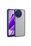 Realme 11 4g Compatible Case Matte Silicone Cover with Fingerprint Free Camera Protection - 2