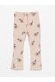 Floral Baby Girl Tights with Elastic Waist