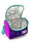 Girl's Three-Compartment Primary School Bag Set - Purple Pink Ice Cream Pattern - 3