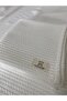 100% Cotton Knitted Pique Ecru 70x90 Cm - 2