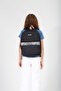 Black Zebra Patterned Basic Colors School Backpack - K1626 - 2