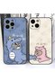Balporsuku Special Transparent Cases Compatible with iPhone 13 Pro for Couples (Lovers) Dinojerry