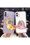 Balporsuku Special Transparent Cases for Couples (Lovers) Compatible with iPhone 11 Pro Max Sarışinn