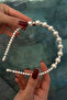 Ecru Pearl Crown for Girls and Women - 3