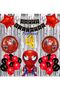 Spiderman Spiderman Balloon Set Balloon Foil Set Spiderman Concept Birthday Set 4 Year Old Balloon
