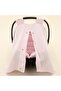 Muslin Stroller Cover and Cushion - Baby Pink Muslin