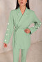 WATER GREEN Flower Patterned Set - 32-2089 - 4