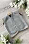 Quilted Seasonal Baby Vest Sparkly Gray - 2