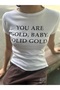 Y2K Gold Babe T-Shirt