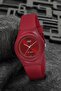Women's Wristwatch with Waterproof Silicone Band