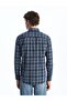 LCWAIKIKI - Classic Plaid Poplin Men's Shirt, Long Sleeve, Regular Fit - 5