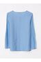 Lcw Grace Crew Neck Plain Long Sleeve Women's Blouse (S2) - 7