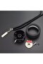Car Rearview Mirror Decorative Pendant Sport Steel Rim Tire - Black - 3