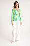 Women's Fit Blazer Jacket - Short Patterned - 3