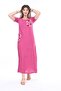Women's Short Sleeve Summer Woven Dress - 7