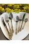 84 Piece Adriana Plain Gold Cardboard Boxed Cutlery Set - 3