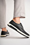 Genuine Leather Black Men's Leather Casual Shoes Mrd7-0128 - 6
