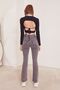 Spanish Anthracite Snow Wash Lycra High Waist Jeans - 3