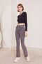 Spanish Anthracite Snow Wash Lycra High Waist Jeans - 2