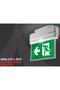 İte Ae-1020-l مثبت على السطح LED لضبط اتجاه مخرج الطوارئ Lc 500 Lume