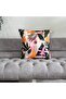 Throw Pillow Cover, 4-Piece Orange Combination, New Season, Special Stitched - 6