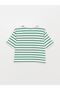 Southblue Crew Neck Striped Short Sleeve Girls' T-Shirt (S3) - 5