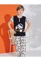 Boy's Cotton Car Monster Truck Patterned Short Sleeve Buttoned Summer Pajamas Set