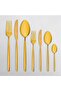 5900 Infinity Titanium Gold 12-Person 84-Piece Cutlery Set - 4