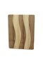 Natural Solid Wood Log Serving, Cutting and Presentation Board (Walnut-Ash Wood) - 2