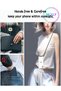 Olive Green Drawstring Neck Pendant Transparent Silicone Case for Samsung Galaxy J7 Prime - 2