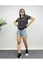Μπλουζάκι Anthracite Crew Neck Basic - 3